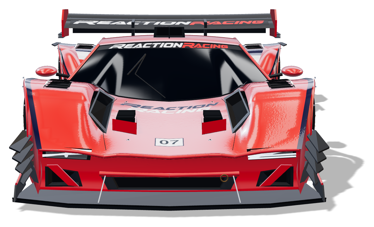 RR Racing Red — Front