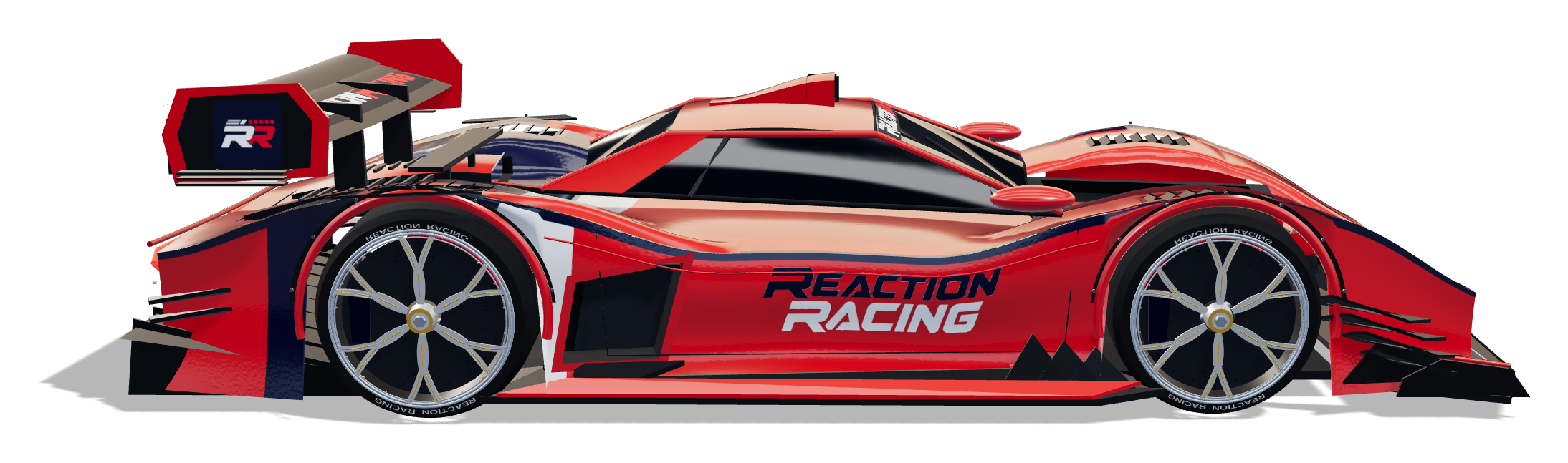 RR Racing Red — Left