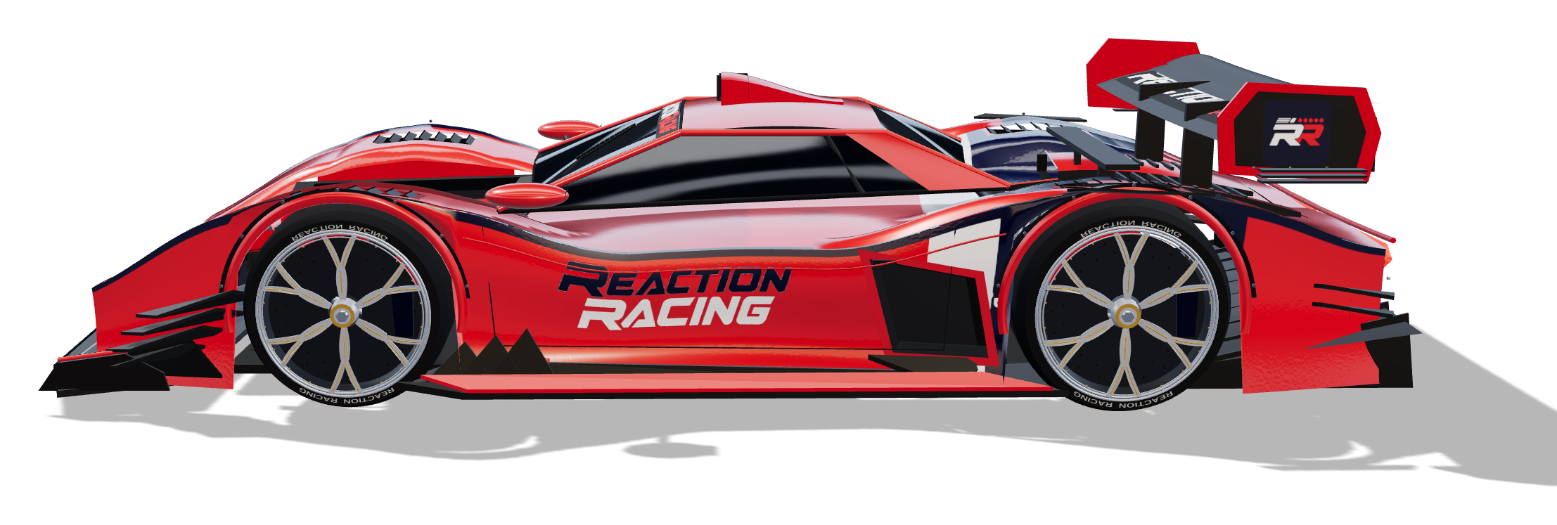 RR Racing Red — Right