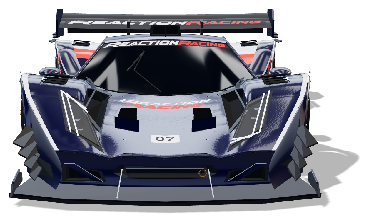RR Racing Blue — Front