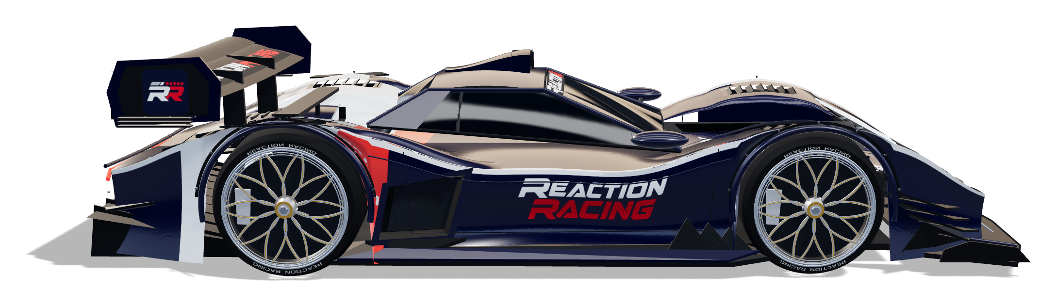 RR Racing Blue — Left